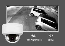 Load image into Gallery viewer, Anpviz 5MP IP Camera Outdoor POE Dome Security Protection Built-in Microphone
