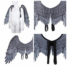 Load image into Gallery viewer, 3D Printed Feathers Angel Wings Costumes Accessories for Cosplay
