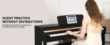 Load image into Gallery viewer, Digital Piano 88 Key Weighted Keyboard: Home Electric Piano With Hammer Action For Professional,Upright Piano Keyboard
