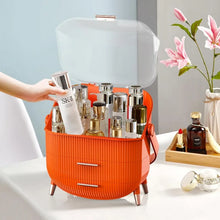 Load image into Gallery viewer, Egg Shape Makeup Organizer for Vanity,preppy for College Dorm
