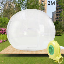 Load image into Gallery viewer, Inflatable Bubble Transparent Dome with Blower for Camping or Event Advertising
