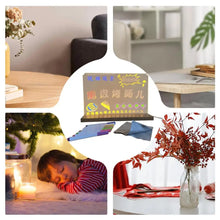 Load image into Gallery viewer, Light Up Message LED Acrylic Note Board Clear Acrylic
