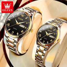 Load image into Gallery viewer, OLEVS Luxury Brand Quartz Couple Watch Waterproof
