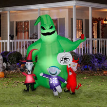 Load image into Gallery viewer, Inflatable 83.86 in x 45.67 in x 57.87 in Oogie Boogie Nightmare Indoor and outdoor parody decoration
