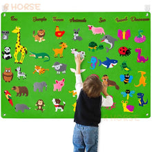 Load image into Gallery viewer, Felt Board Stories Set Montessori Ocean Farm Insect  Animal Family Interactive Preschool Early Learning
