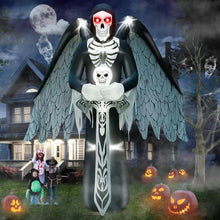 Load image into Gallery viewer, Giant Winged Grim Reaper Inflatable and more Outdoor Blow Up Decoration, Inflatables for Halloween
