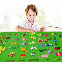 Load image into Gallery viewer, Felt Board Stories Set Montessori Ocean Farm Insect  Animal Family Interactive Preschool Early Learning
