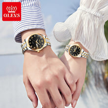 Load image into Gallery viewer, OLEVS Luxury Brand Quartz Couple Watch Waterproof
