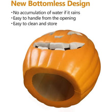 Load image into Gallery viewer, Halloween Pumpkin Lantern,Lighted Pumpkin with LED Bulb Indoor/Outdoor
