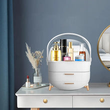 Load image into Gallery viewer, Egg Shape Makeup Organizer for Vanity,preppy for College Dorm
