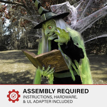 Load image into Gallery viewer, 6-Ft. Enchantress Witch, Motion-Activated Talking Animatronic for Indoor
