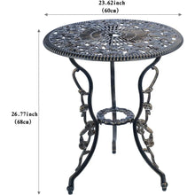 Load image into Gallery viewer, Sessions of the Garden Rattan Furniture Terrace 3 Piece Bistro Set
