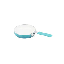 Load image into Gallery viewer, Ceramic Nonstick 12 Piece Cookware Set, Teal Ombre, Hand Wash Only
