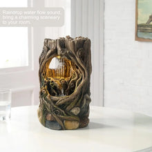 Load image into Gallery viewer, Indoor Fountain Beautiful Stump Water Fountain
