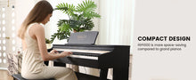 Load image into Gallery viewer, Digital Piano 88 Key Weighted Keyboard: Home Electric Piano With Hammer Action For Professional,Upright Piano Keyboard
