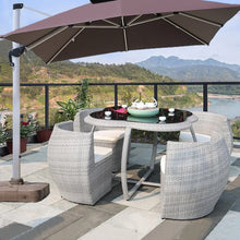 Load image into Gallery viewer, Outdoor Table and Chair Leisure Terrace PE Balcony Combination Custom Furniture WKGF
