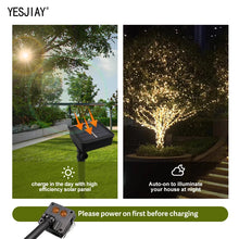 Load image into Gallery viewer, Outdoor Solar String Light Waterproof Garden Fairy Lights with 8 Lighting Modes
