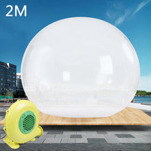 Load image into Gallery viewer, Inflatable Bubble Transparent Dome with Blower for Camping or Event Advertising
