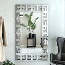 Load image into Gallery viewer, Rectangular Large Wall Modern Decor Mirror w Grecian Venetian Frame

