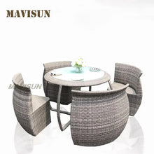 Load image into Gallery viewer, Outdoor Modern Rattan Chair And Table For External Balcony Exterior Minimalist
