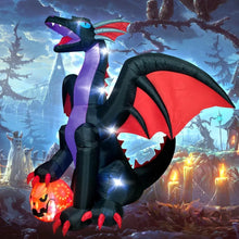 Load image into Gallery viewer, 8Ft or 4Ft Halloween Inflatable Dragon for Indoor or outdoor use
