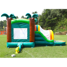 Load image into Gallery viewer, 20ft Inflatable PVC Bounce House With Slide Water Pool &amp; Basketball Hoop
