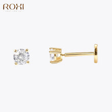 Load image into Gallery viewer, ROXI 1 Piece Exquisite Zircons Stud Earring For Women 925 Sterling Silver
