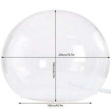 Load image into Gallery viewer, Inflatable Bubble Transparent Dome with Blower for Camping or Event Advertising
