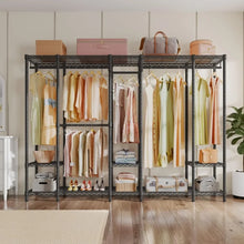 Load image into Gallery viewer, Heavy Duty Clothes Rack Multi-Functional Metal with Max Load of 1100 lbs
