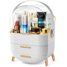 Load image into Gallery viewer, Egg Shape Makeup Organizer for Vanity,preppy for College Dorm
