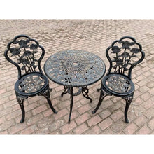 Load image into Gallery viewer, Sessions of the Garden Rattan Furniture Terrace 3 Piece Bistro Set
