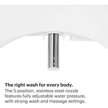 Load image into Gallery viewer, Smart Toilet Bidet Seat,, Touch Remote, Warm Air Dryer, Strong Wash Mode, Stainless-Steel Nozzle, Bidet Toilet
