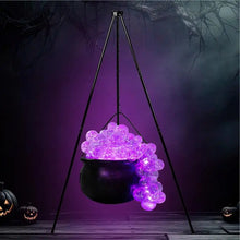 Load image into Gallery viewer, Large Witches Cauldron On Tripod Decorative Bowls Witches Cauldron Sturdy Weatherproof For Outdoor Patio Garden
