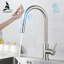 Load image into Gallery viewer, Smart Touch Kitchen Faucets Crane For Sensor Water Mixer KH-1015
