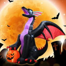 Load image into Gallery viewer, 8Ft or 4Ft Halloween Inflatable Dragon for Indoor or outdoor use
