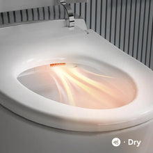 Load image into Gallery viewer, Smart Toilet with Bidet Built in, Automatic Flush, Dryer, Night Light, Digital Display, Heated Seat, Bidet Toilet
