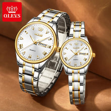 Load image into Gallery viewer, OLEVS Luxury Brand Quartz Couple Watch Waterproof
