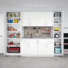 Load image into Gallery viewer, Elite Functional 9-Piece Garage Cabinet and Storage System Set 24&quot; D x 112&quot; W x 89&quot; H
