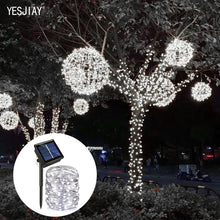 Load image into Gallery viewer, Outdoor Solar String Light Waterproof Garden Fairy Lights with 8 Lighting Modes
