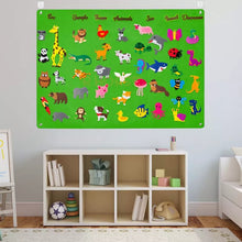 Load image into Gallery viewer, Felt Board Stories Set Montessori Ocean Farm Insect  Animal Family Interactive Preschool Early Learning
