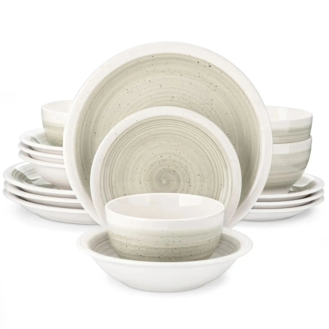 VANCASSO ORI 16/32 Piece  Stoneware Tableware Set for 4/8 person 4 color Optional