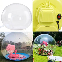 Load image into Gallery viewer, Inflatable Bubble Transparent Dome with Blower for Camping or Event Advertising
