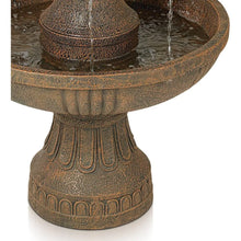 Load image into Gallery viewer, 43 Inch High 3 Levels Linked Terrace Backyard Outdoor Fountain
