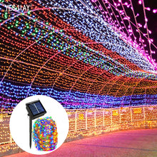 Load image into Gallery viewer, Outdoor Solar String Light Waterproof Garden Fairy Lights with 8 Lighting Modes
