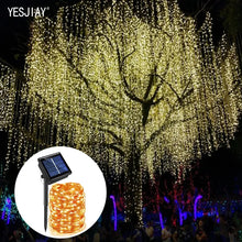 Load image into Gallery viewer, Outdoor Solar String Light Waterproof Garden Fairy Lights with 8 Lighting Modes
