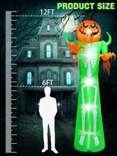 Load image into Gallery viewer, Giant Winged Grim Reaper Inflatable and more Outdoor Blow Up Decoration, Inflatables for Halloween
