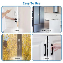 Load image into Gallery viewer, Refrigerator Door Alarm, Burglar Alarm System, Alarm Security Anti-Theft System Set Smart Home Door Sensor Magnetic Sensor
