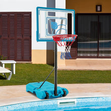 Load image into Gallery viewer, Pool Basketball Hoop 3.8-4.4 FT Adjustable Poolside BasketballGoal System
