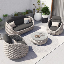 Load image into Gallery viewer, Outdoor Sofa Garden Combination Rattan Woven Custom Furniture WKGF
