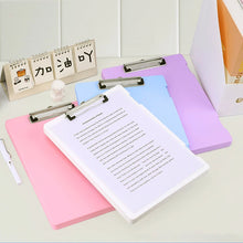 Load image into Gallery viewer, Multifunctional File Folder Writing Pad Board Exam Paper Storage Box Student Special Board Clip Writing Storage Folder
